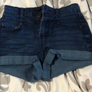 High waisted shorts